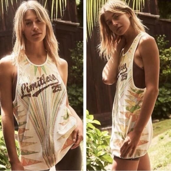 Free People Movement Embroidered Tunic Top - Picture 1 of 8